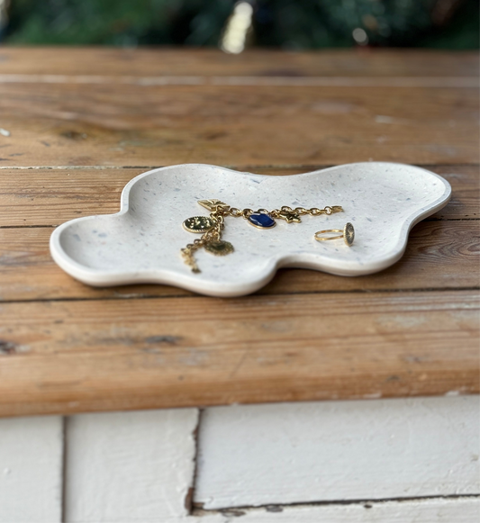 vide poche « vague » artisanal
