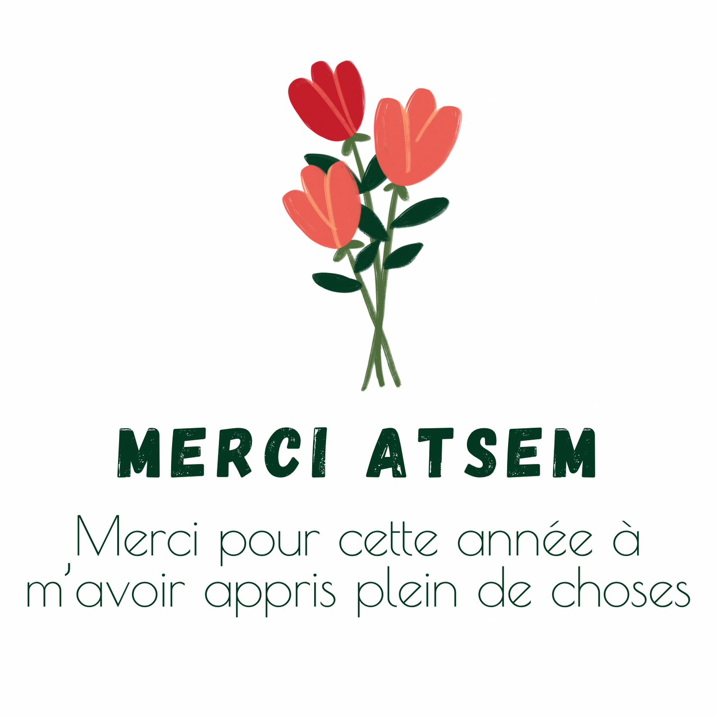 Édition spéciale Merci, - Bouquet parfumé –