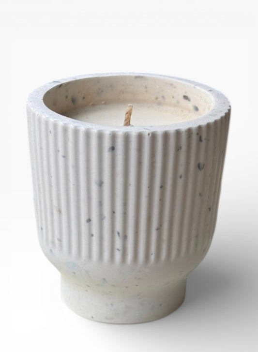 Bougie STRIÉE - vanille épicée