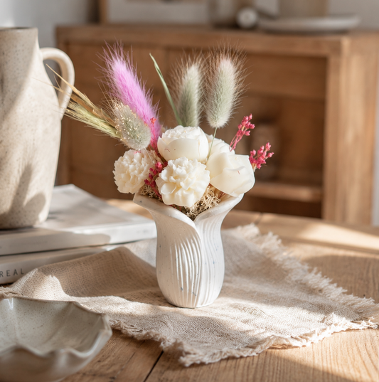 Vase Arum et petits fondants parfumés