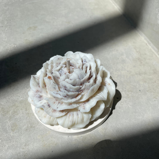 édition spéciale Merci - Bougie Pivoine – Parfum pivoine