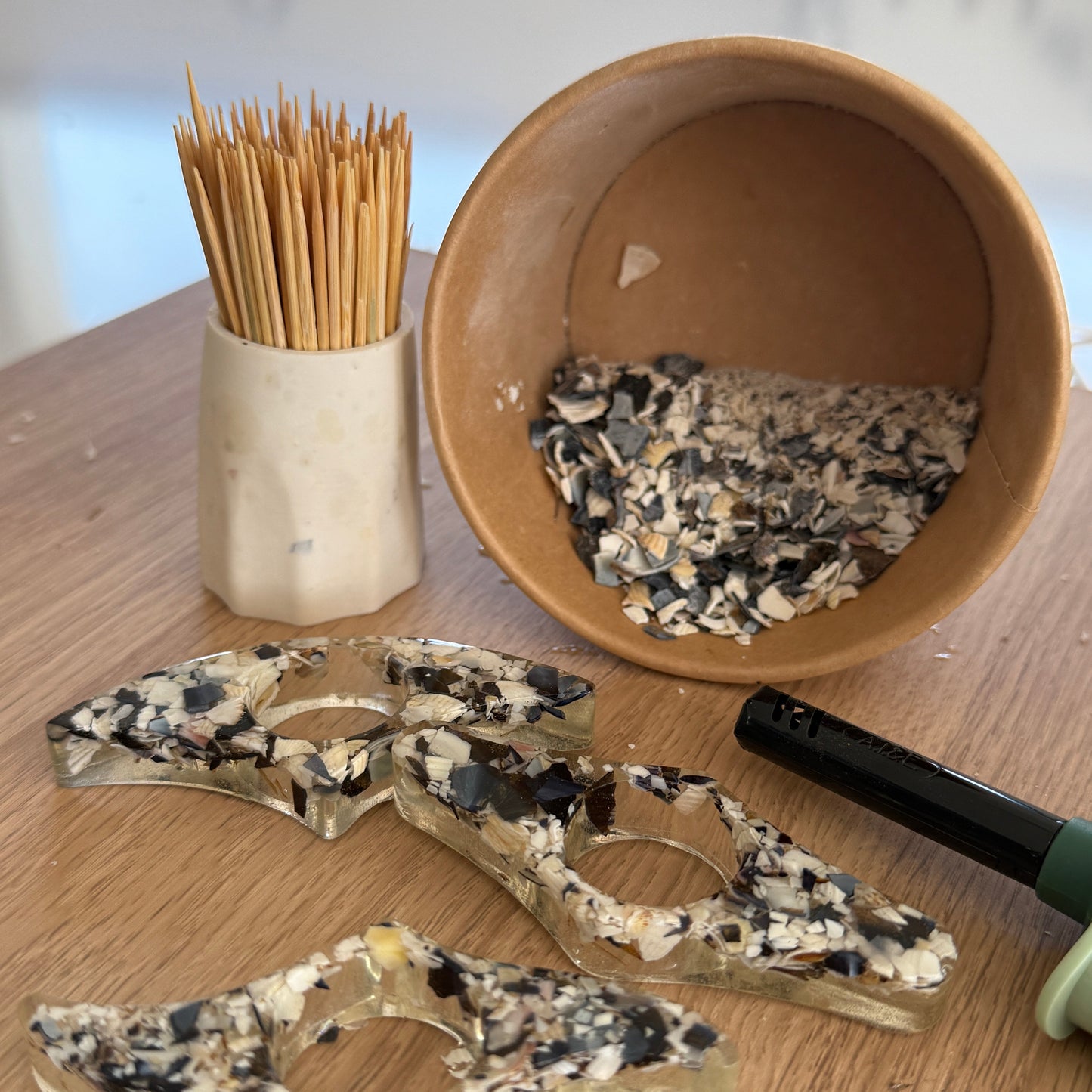 BAGUE DE LECTURE COQUILLEE