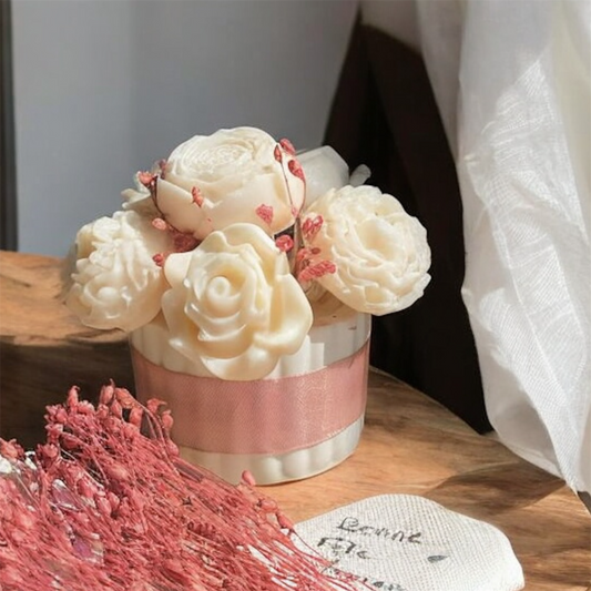 Bouquet de fondants parfumés – Fleurs à faire fondre les cœurs