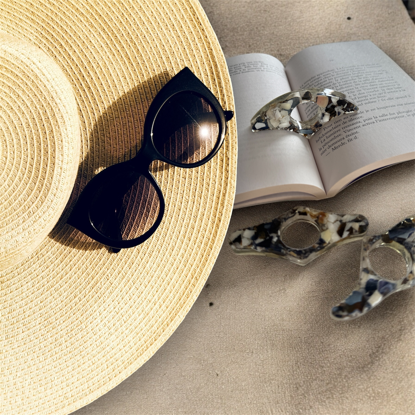 BAGUE DE LECTURE COQUILLEE