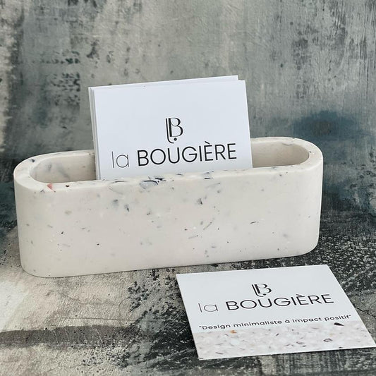 présentoir cartes de visite ou post-it artisanal