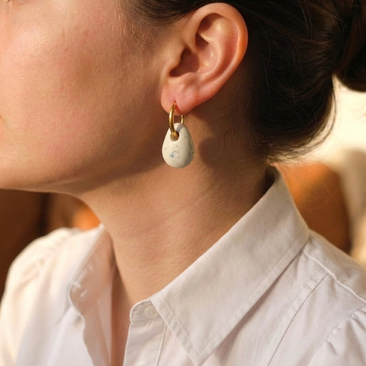 boucles d’oreilles goutte fait main