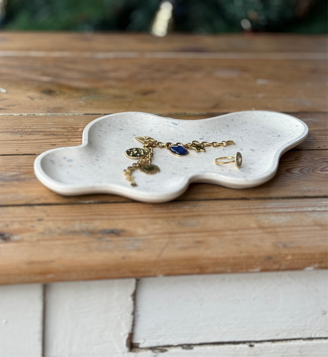 vide poche « vague » artisanal