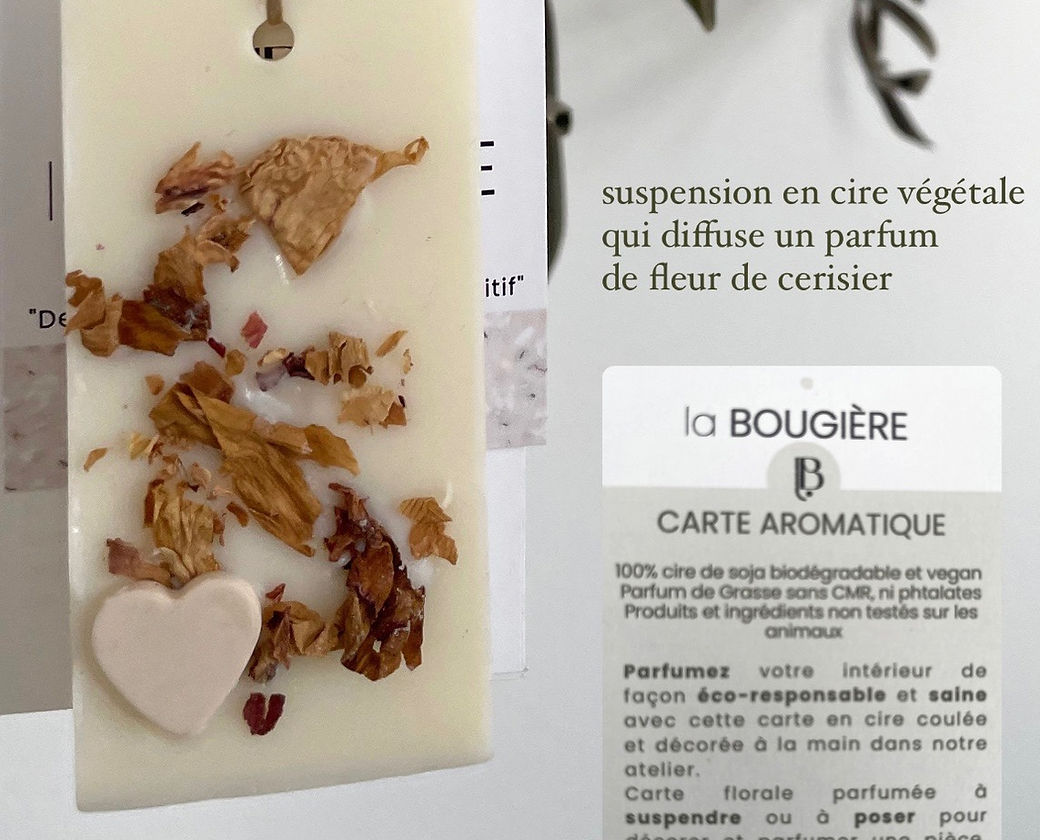 CARTE AROMATIQUE MADELEINE