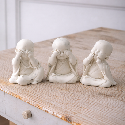 Bouddhas – Ne vois pas, n’entends pas, ne parle pas