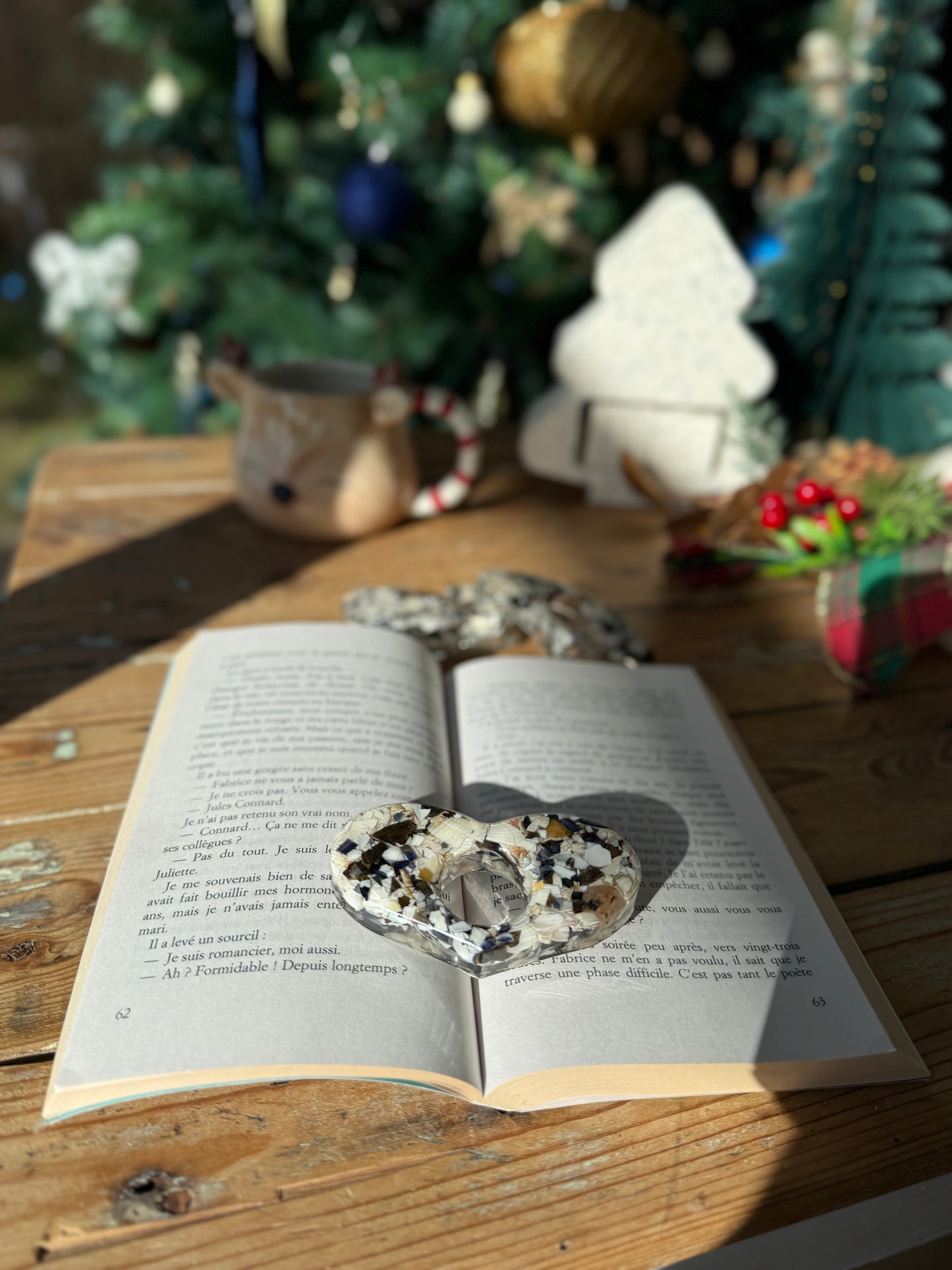 BAGUE DE LECTURE COQUILLEE