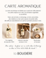 Carte aromatique parfumée
