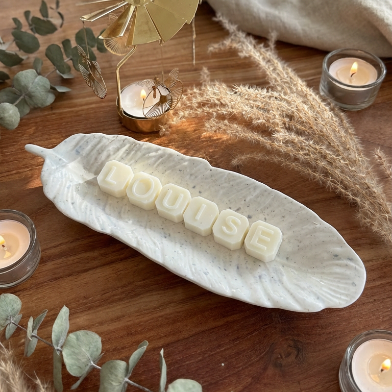 Fondant parfumé personnalisé – Message & Prénom