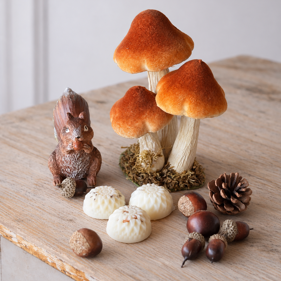 Fondants de cire parfumés