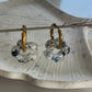 Boucles d’oreilles marguerite  coquillée artisanales