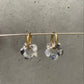 Boucles d’oreilles marguerite  coquillée artisanales