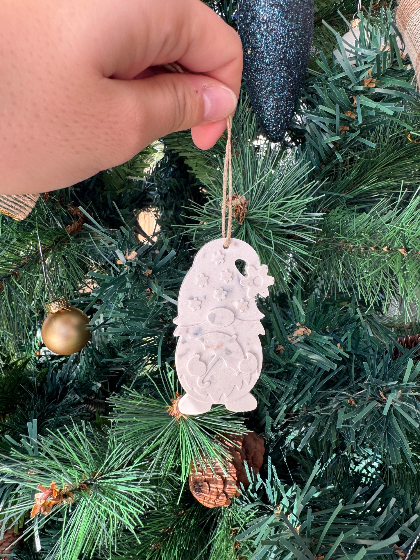Suspension gnome de Noël