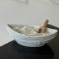 Le Bateau – Pot à sel ou vide-poche en minéral & coquillages