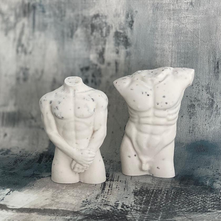 buste homme décoratif artisanal