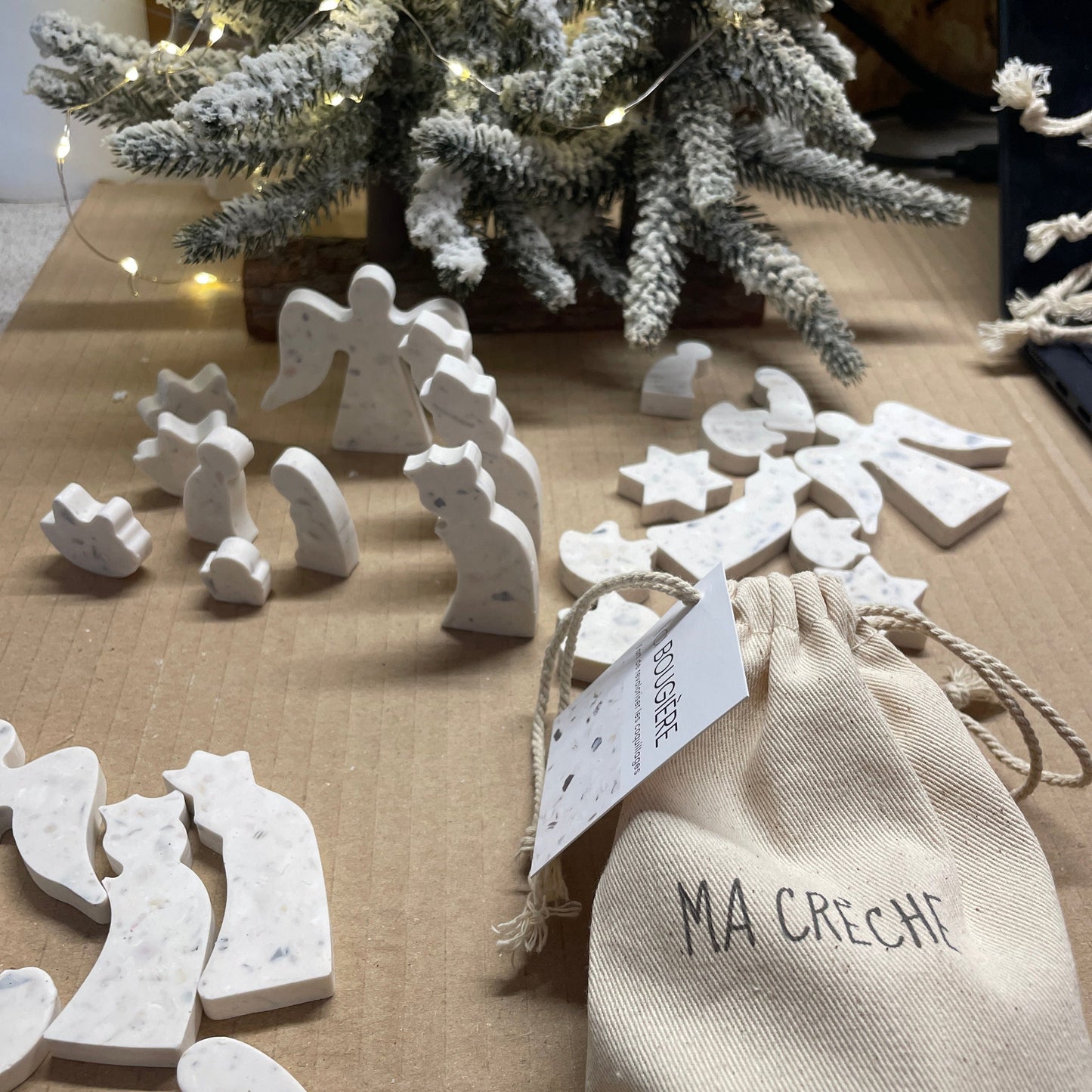 crèche fait main