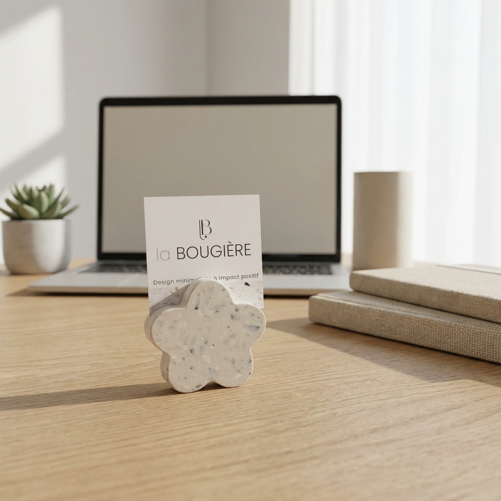 Porte-photo marque-place artisanal