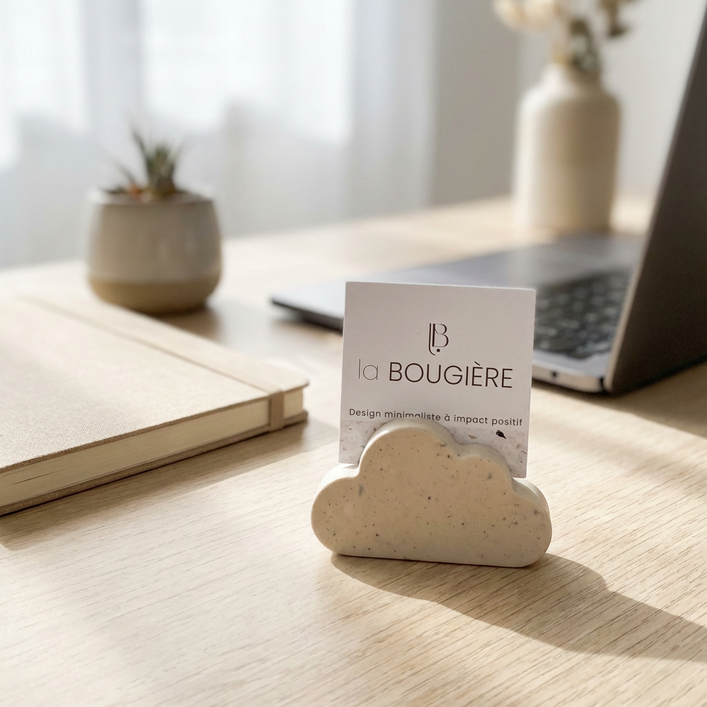 Porte-photo marque-place artisanal