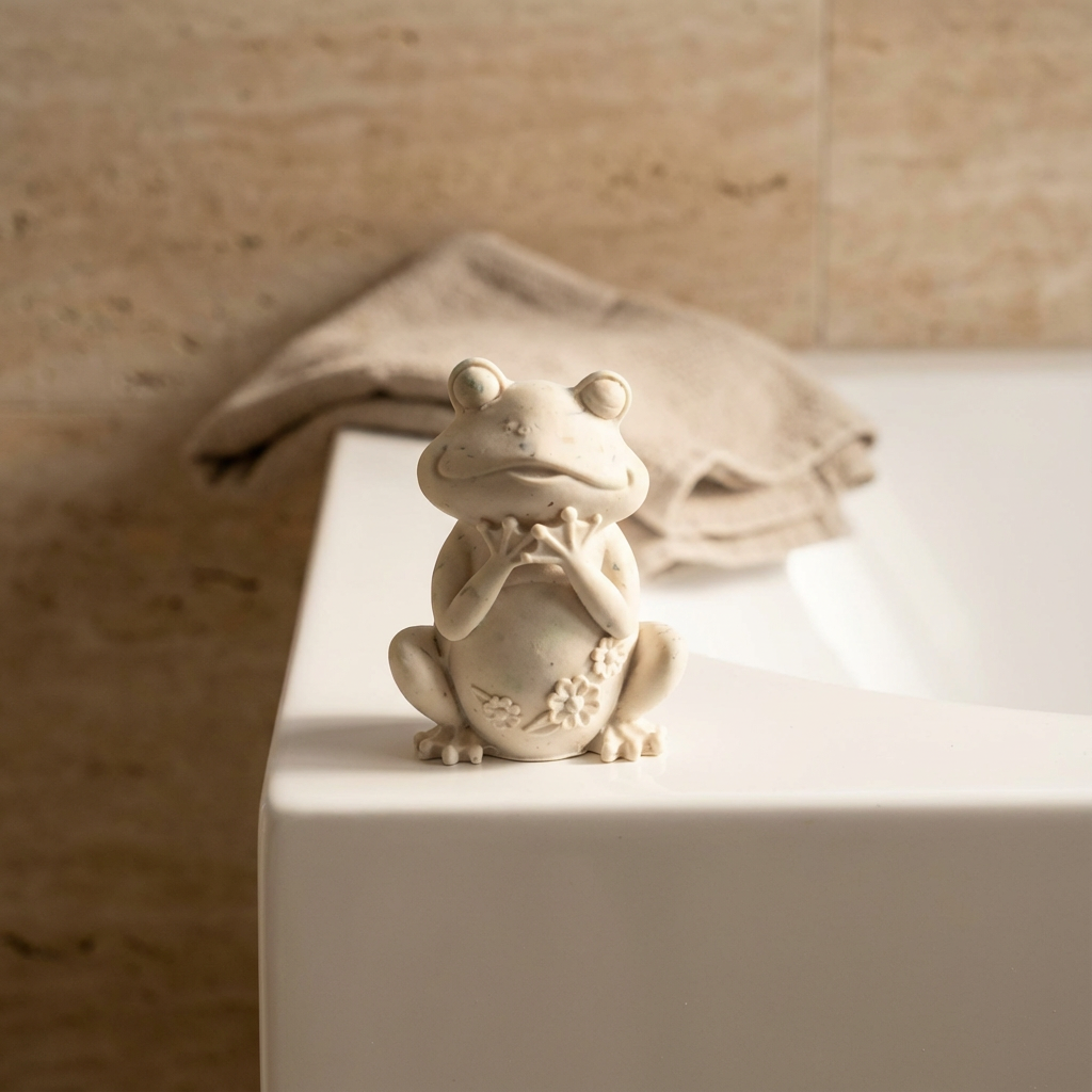 Grenouille décorative artisanale