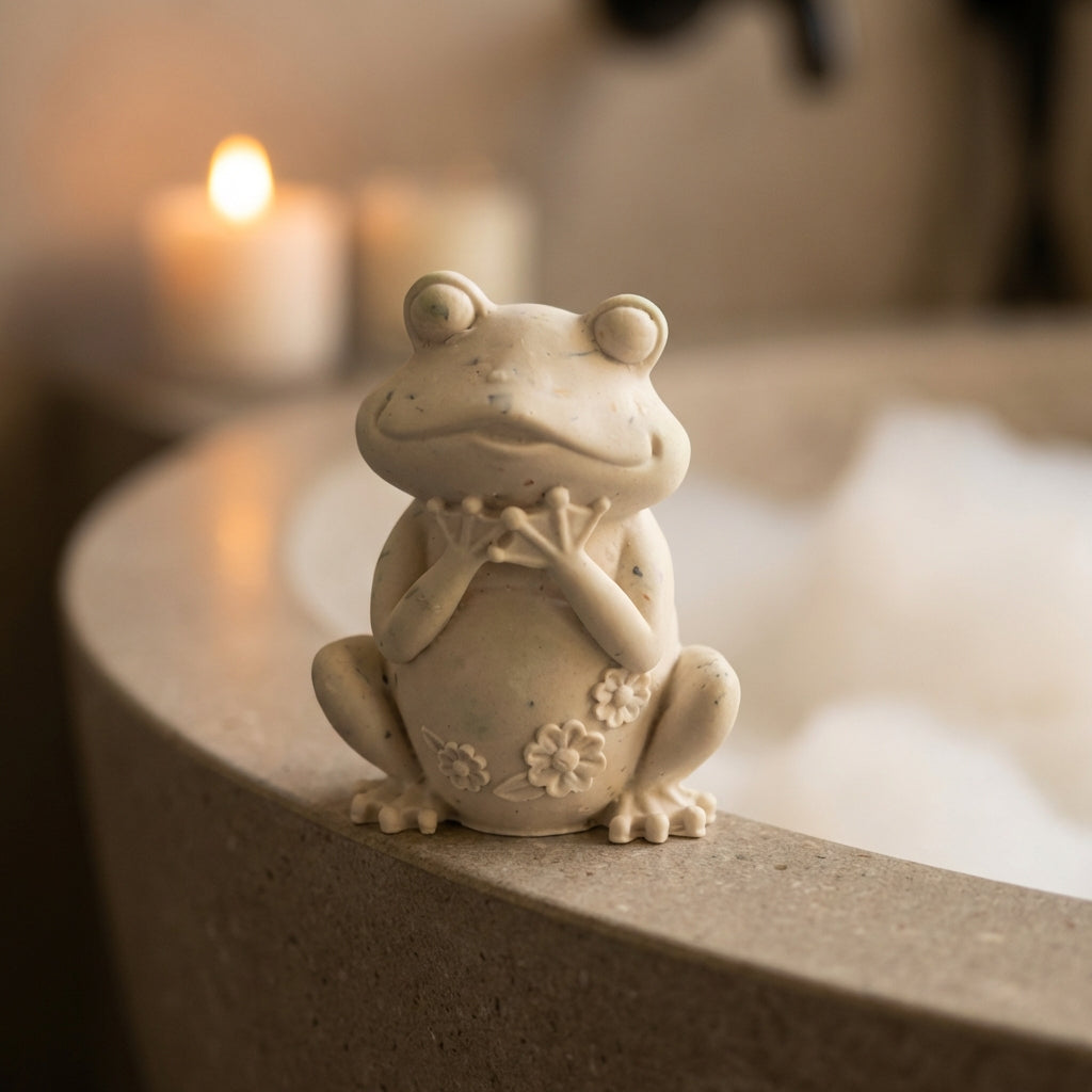 la grenouille — figures décoratives artisanales artisanal