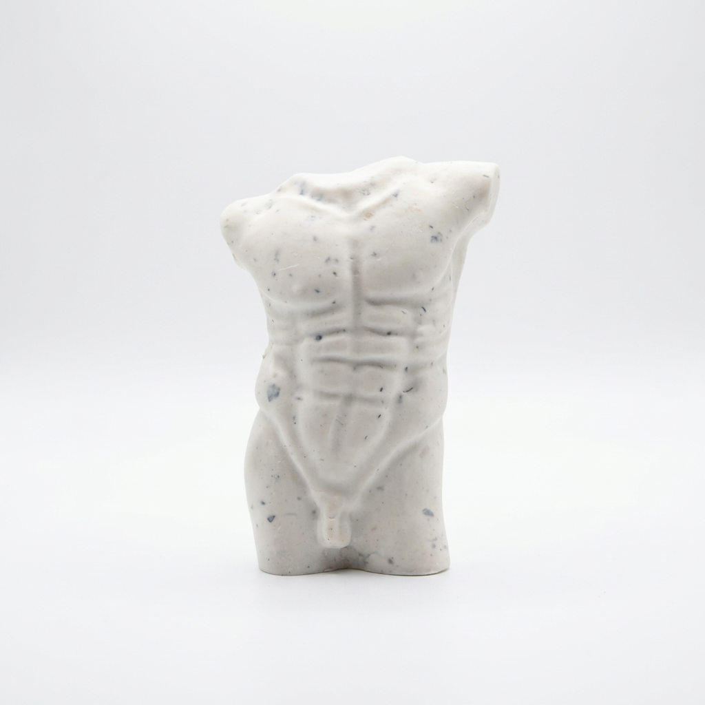 statue homme nue - 9x5cm artisanal
