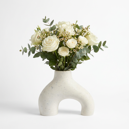 Vase Arche ( défaut sous l’arche ) - 15x13cm