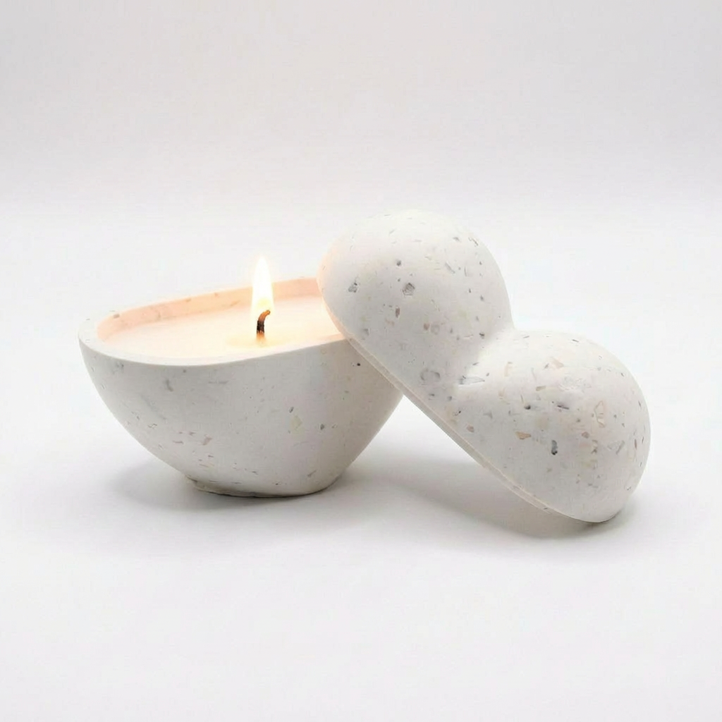 Le Cœur – Bougie dans son Écrin