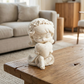 l’innocence – statuette cœur artisanal