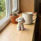 figurine caniche fait main