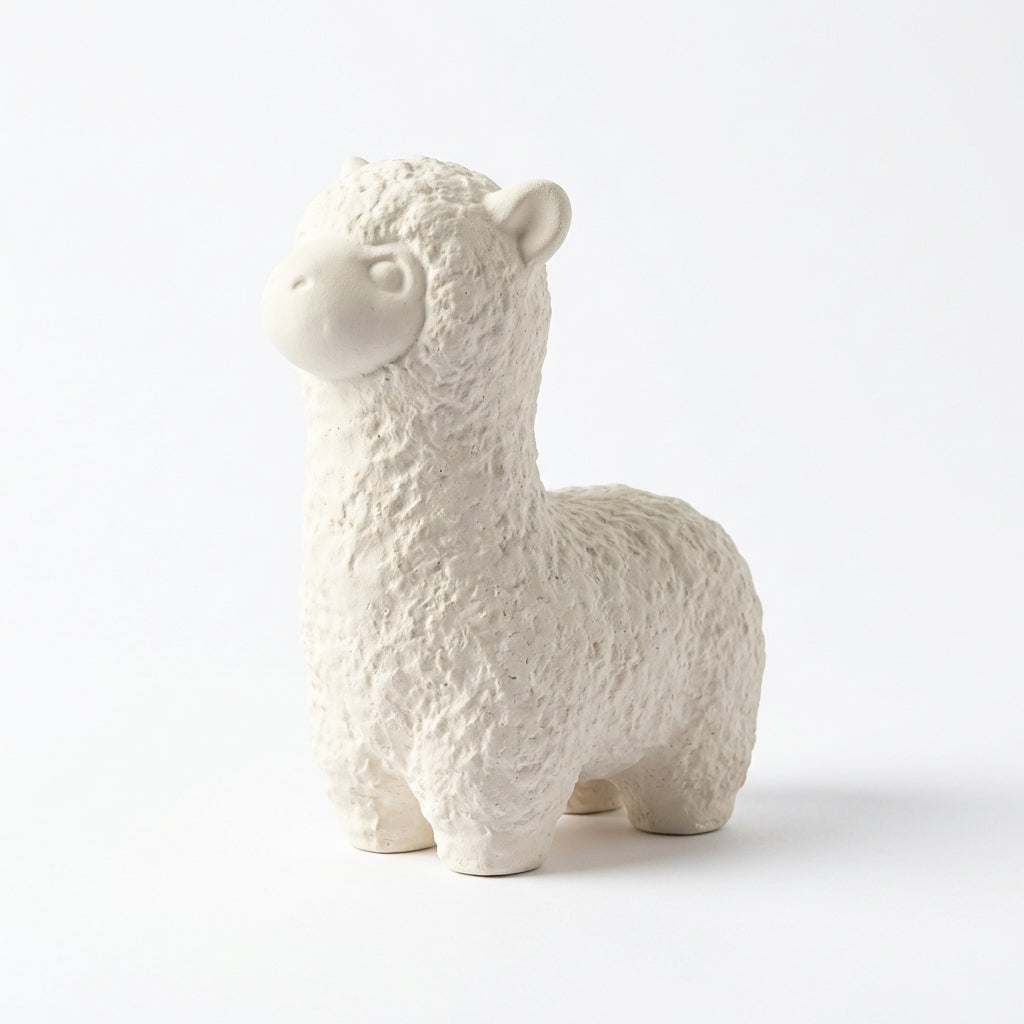 L’Alpaga — Figure Décorative Artisanale