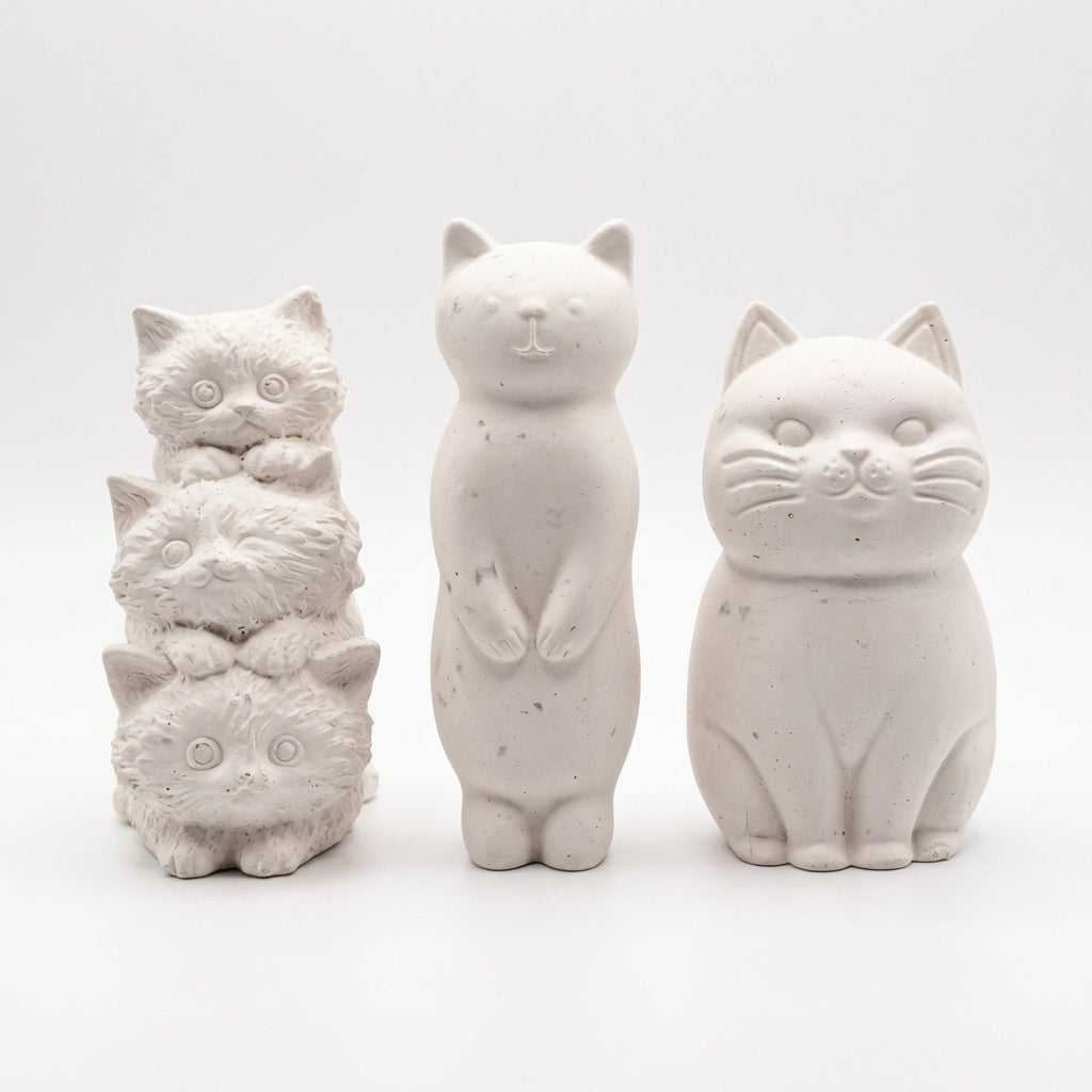 Les Chats — Figures Décoratives Artisanales