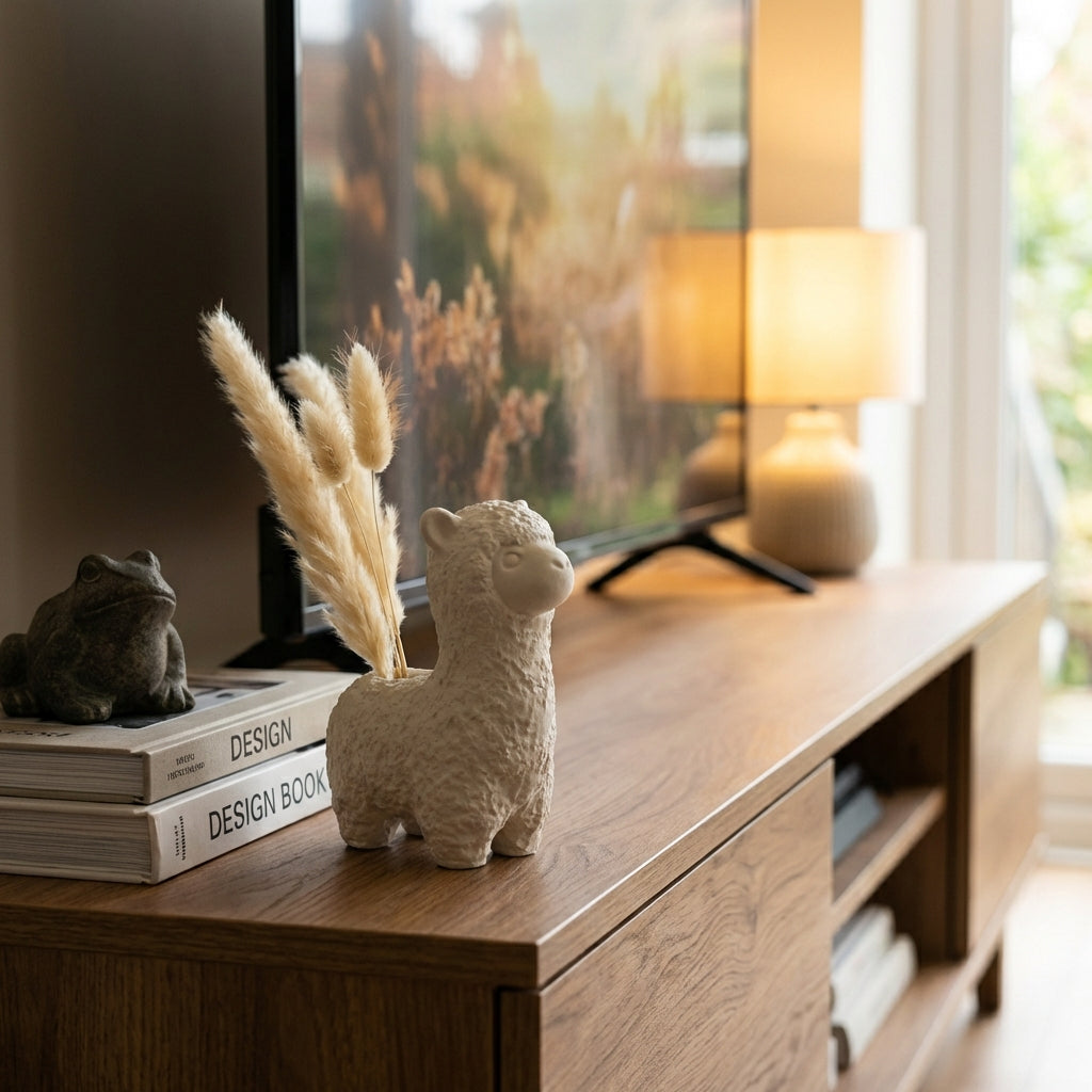 L’Alpaga — Figure Décorative Artisanale