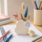 La Bougière - cadeau enseignant Cartable - étiquette Merci Nounou