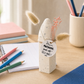 La Bougière - cadeau enseignant Crayon - étiquette Merci Maîtresse