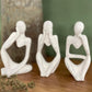 les trois sages – un message universel en trois statuettes artisanal