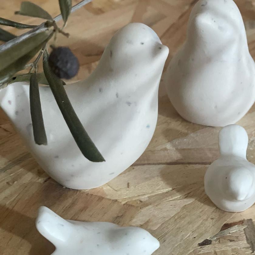 Moineau décoratif artisanal