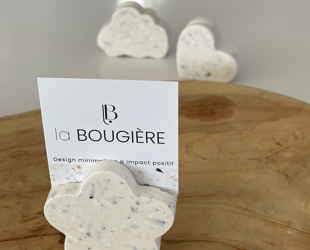 Porte-photo marque-place artisanal