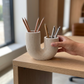accessoire bureau artisanal pot à crayons