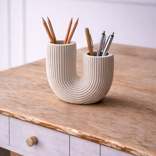 pot à crayons artisanal U