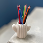 vase catus - pot a crayons fait main
