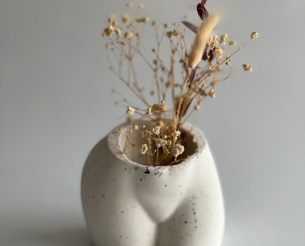 pot artisanal potin fait main