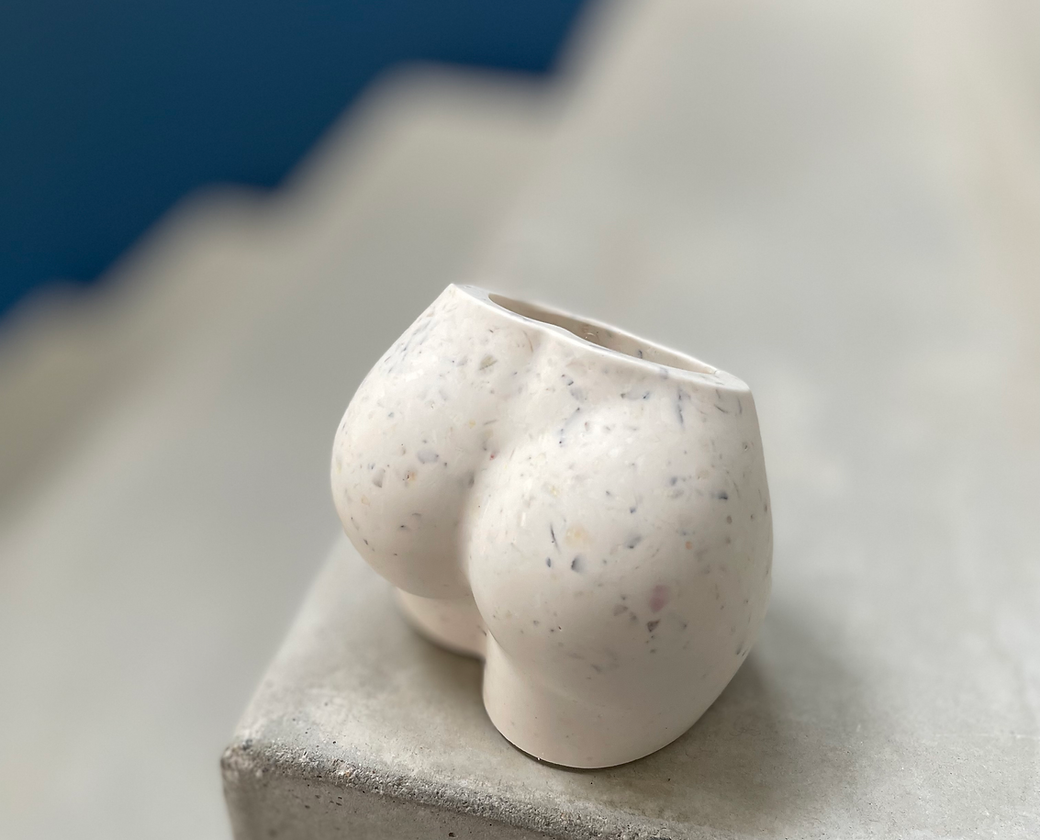 pot artisanal potin La Bougière