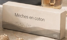 Mèches en coton La Bougière